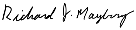 Signature Richard J. Maybury